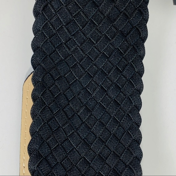 Apt. 9 Black Elastic Woven Belt S/M - Picture 3 of 10